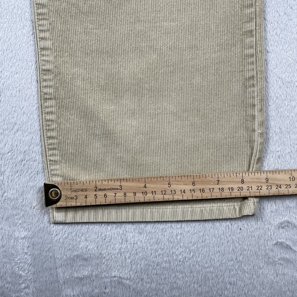 Patagonia Corduroy Pants Men 34x30 Beige Organic Cotton Straight Leg Retro Chino - Picture 7 of 9
